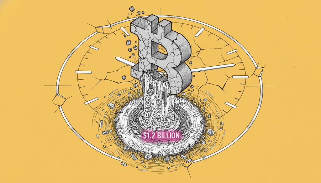Crypto's Worst Week Since July 2024, Over .2 Billion in Positions Liquidated